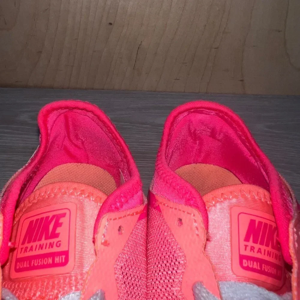 Nike Running Dual Fusion TR‎ HIT Racer Pink/ White 898469-600 Women's 6.5